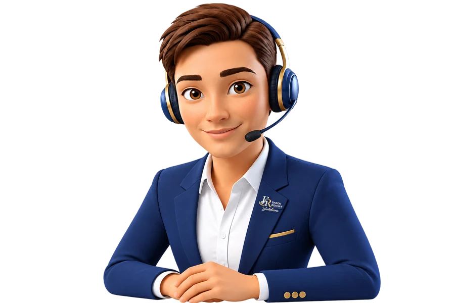 FR bilingual assistant wearing a headset